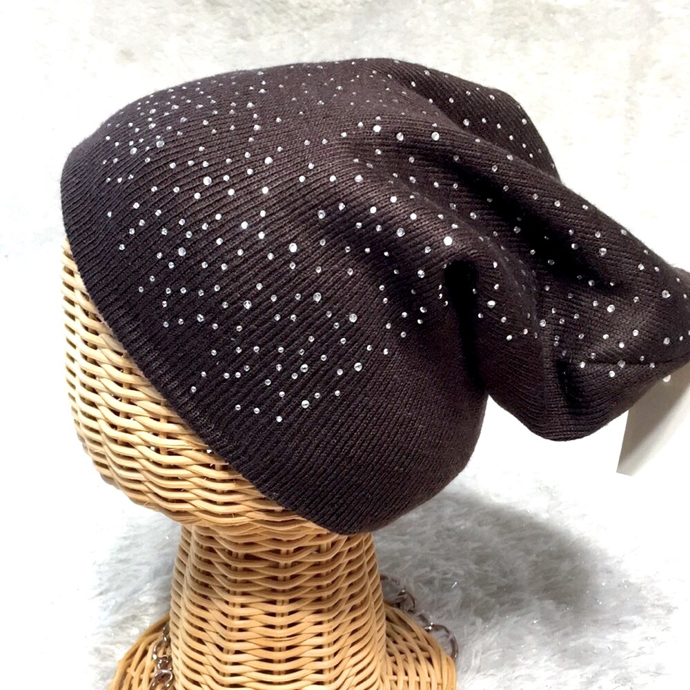 Brown Beanie stoned cap hat NEW - Picture 4 of 7